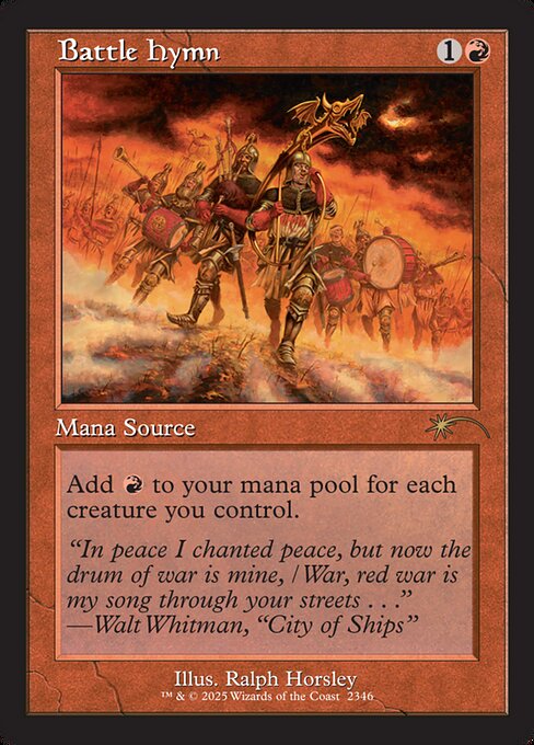 SLD: Battle Hymn (Foil)