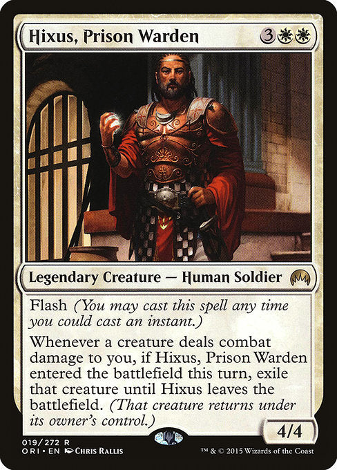 ORI: Hixus, Prison Warden