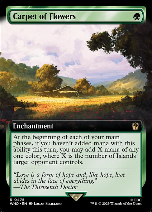 WHO: Carpet of Flowers (Extended Art) (Foil)