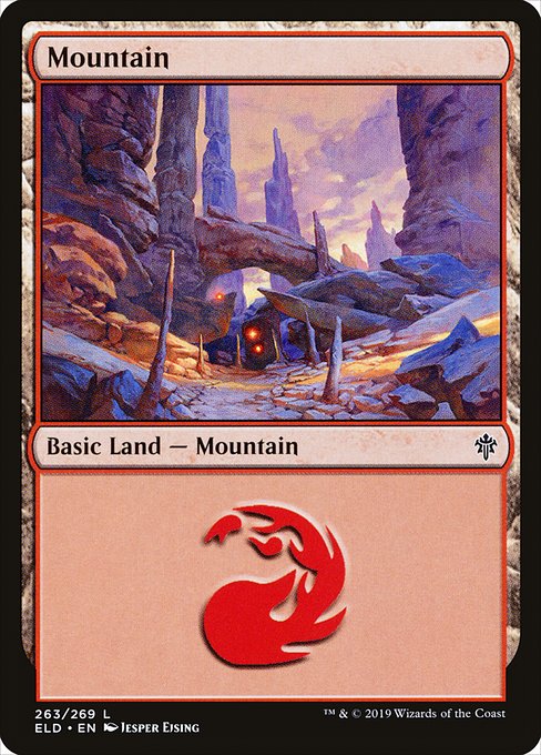 ELD: Mountain (263) (Foil)