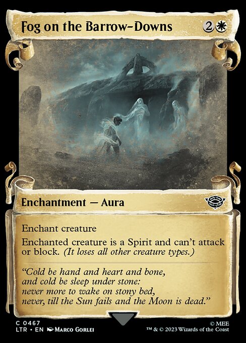LTR: Fog on the Barrow-Downs (Showcase Scrolls)