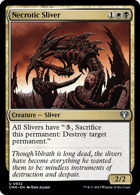 CMM: Necrotic Sliver