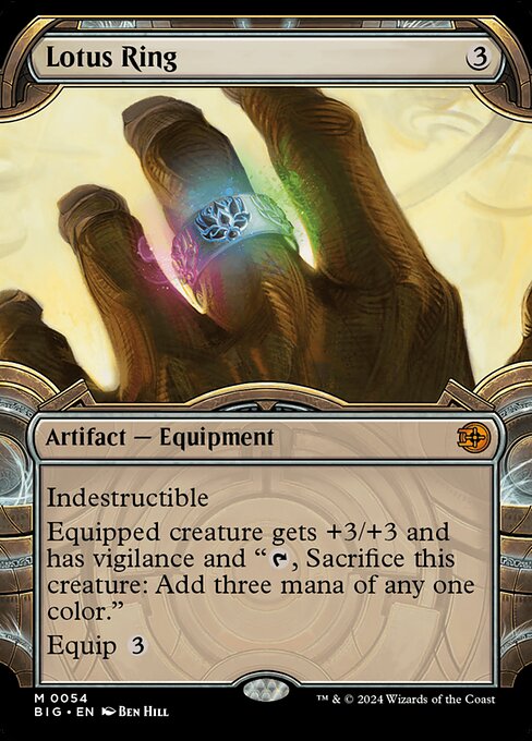 BIG: Lotus Ring (Showcase) (Foil)
