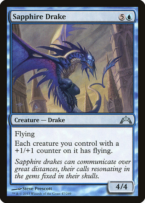 GTC: Sapphire Drake (Foil)