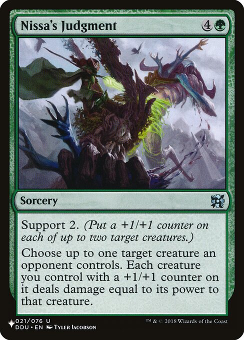PLST: Nissa's Judgment