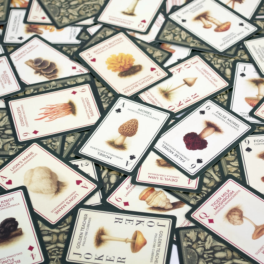 Mushroom Playing Cards