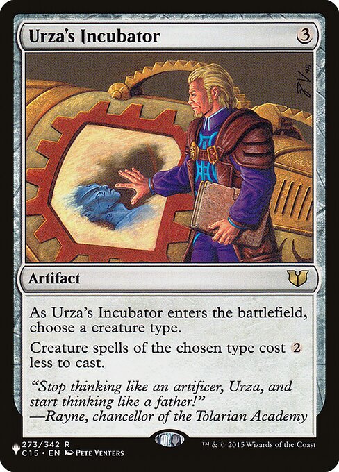 PLST: Urza's Incubator