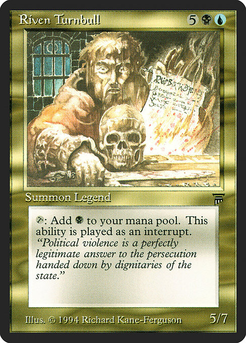 LEG: Riven Turnbull