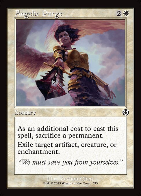 INR: Angelic Purge (Retro Frame) (Foil)