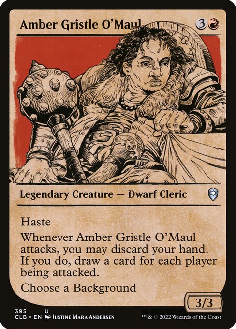 CLB: Amber Gristle O'Maul (Showcase) (Foil)