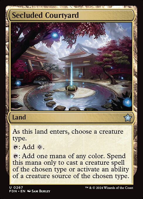 FDN: Secluded Courtyard (Foil)