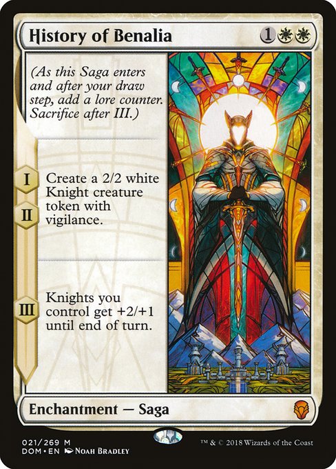DOM: History of Benalia (Foil)