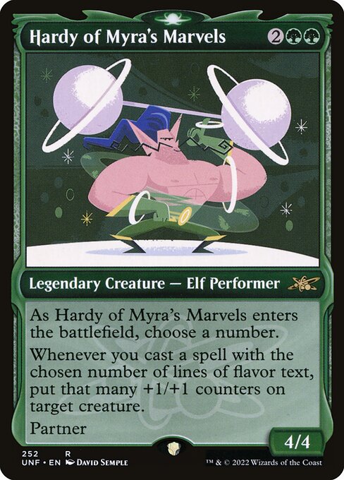 UNF: Hardy of Myra's Marvels (Showcase) (Foil)