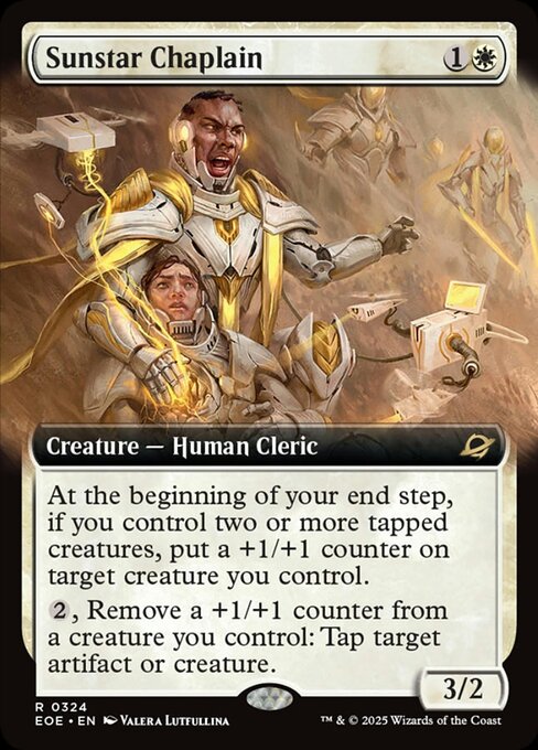 EOE: Sunstar Chaplain (Extended Art) (Foil)