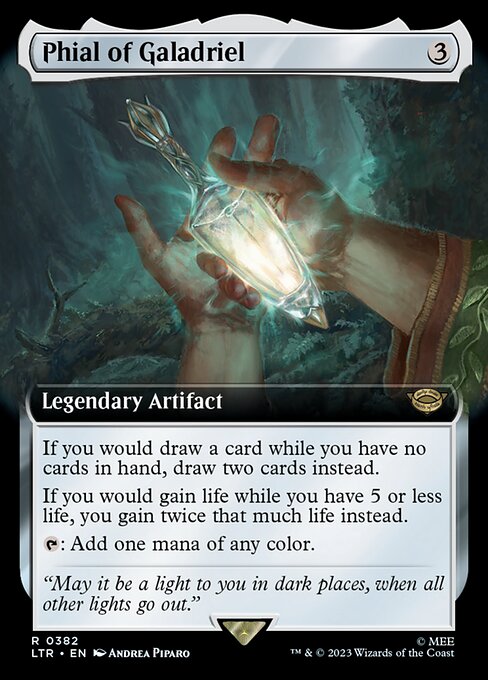 LTR: Phial of Galadriel (Extended Art)