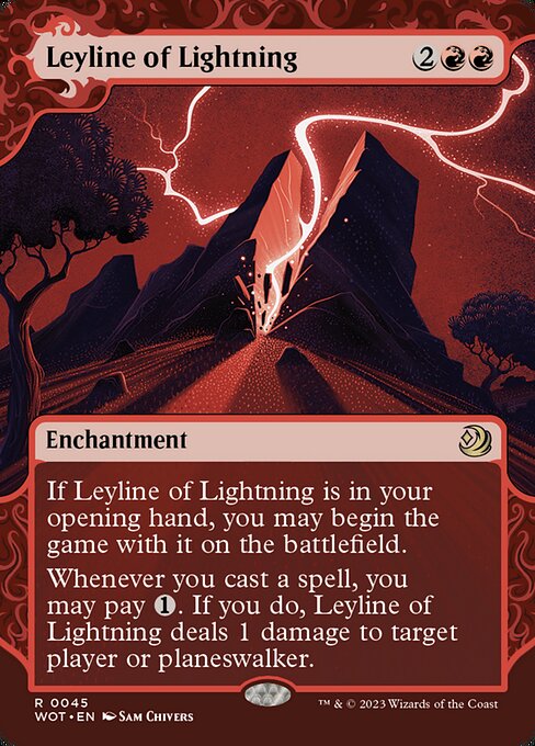WOT: Leyline of Lightning (Foil)