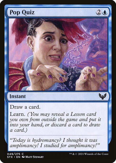 STX: Pop Quiz (Foil)