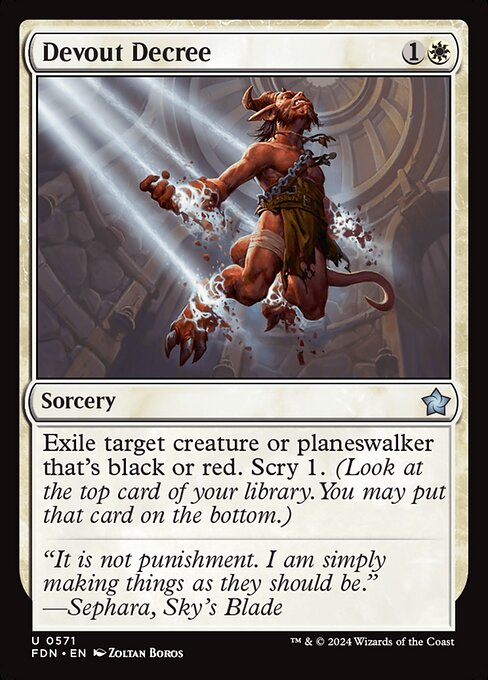 FDN: Devout Decree