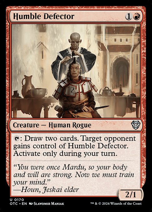 OTC: Humble Defector