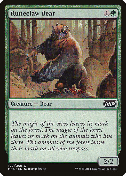 M15: Runeclaw Bear (Foil)