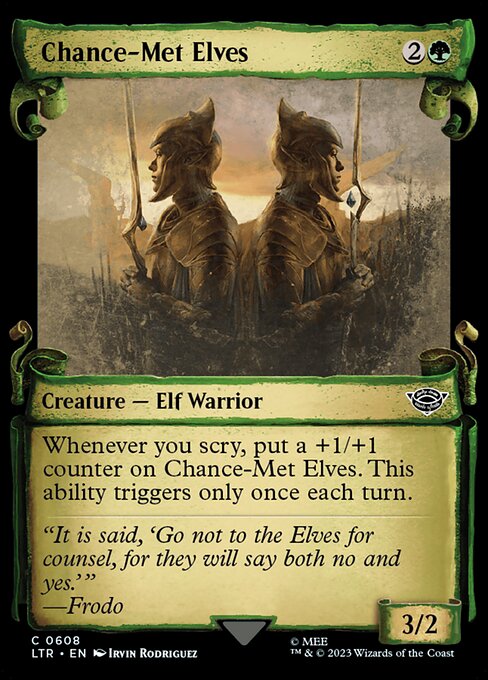 LTR: Chance-Met Elves (Showcase Scrolls)
