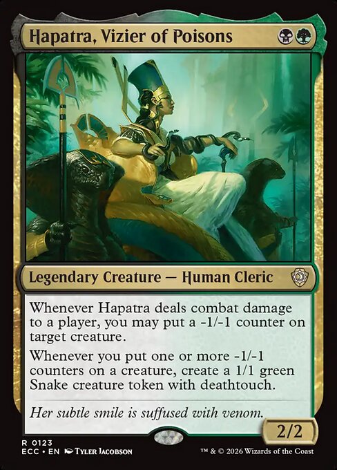 ECC: Hapatra, Vizier of Poisons