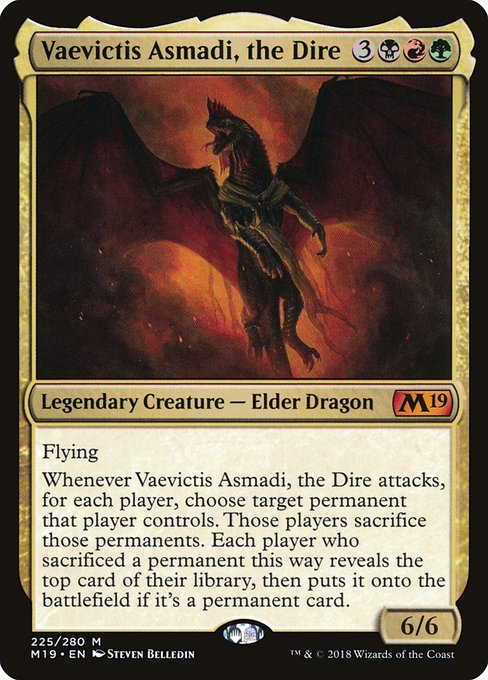 M19: Vaevictis Asmadi, the Dire (Foil)