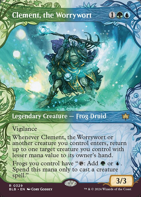 BLB: Clement, the Worrywort (Showcase) (Foil)