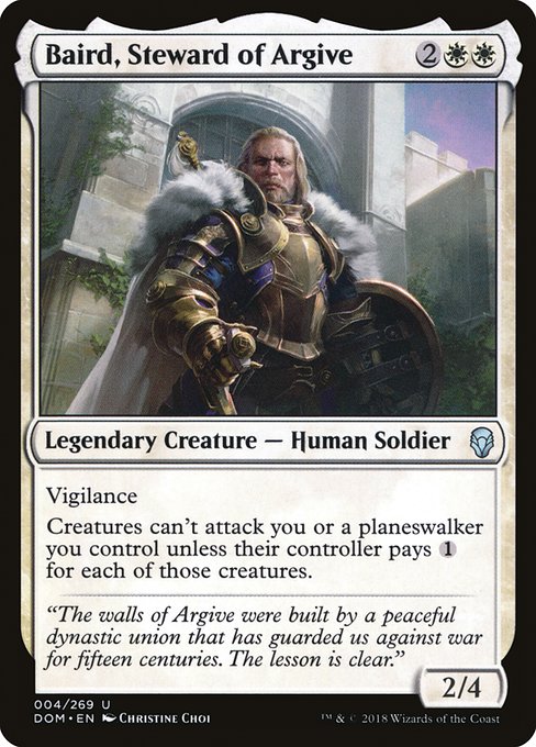 DOM: Baird, Steward of Argive (Foil)