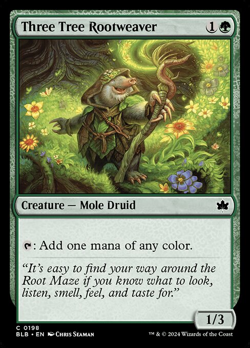 BLB: Three Tree Rootweaver (Foil)