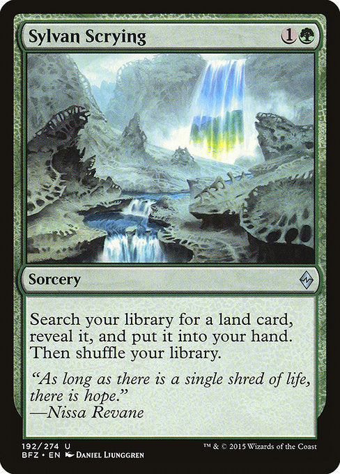 BFZ: Sylvan Scrying