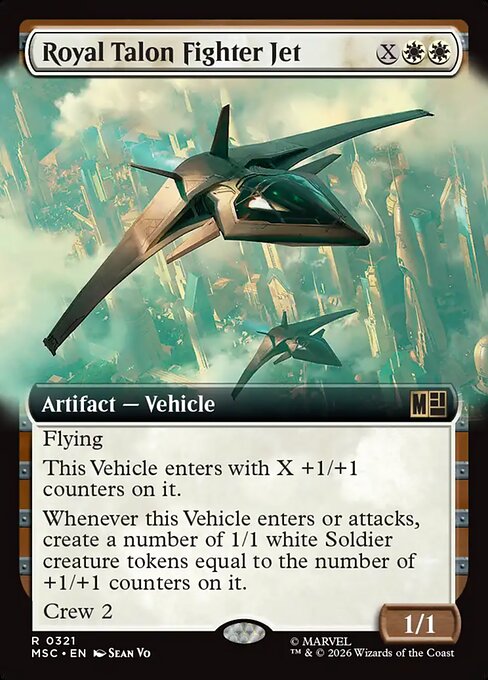 MSC: Royal Talon Fighter Jet (Extended Art)