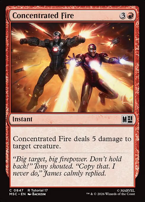 MSC: Concentrated Fire (0847)