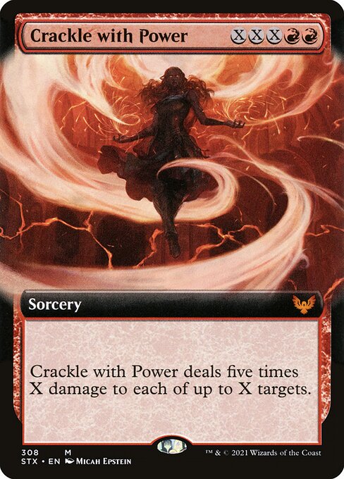 STX: Crackle with Power (Extended Art) (Foil)