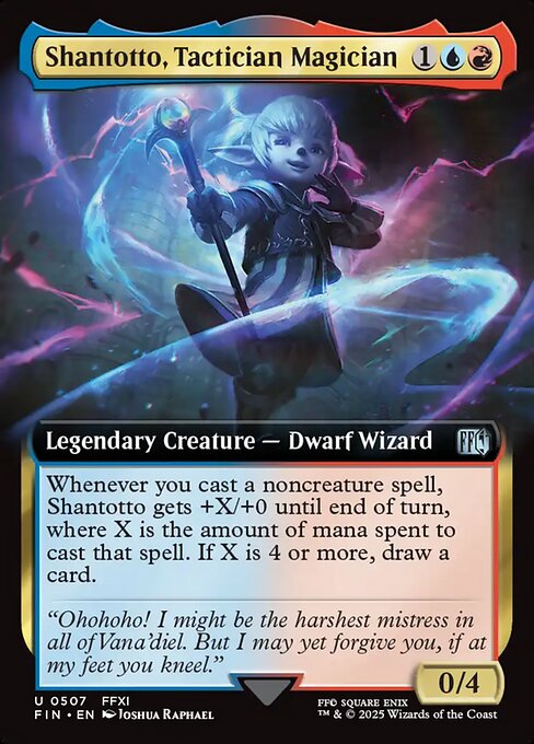 FIN: Shantotto, Tactician Magician (Extended Art)
