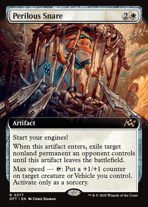 DFT: Perilous Snare (Extended Art) (Foil)