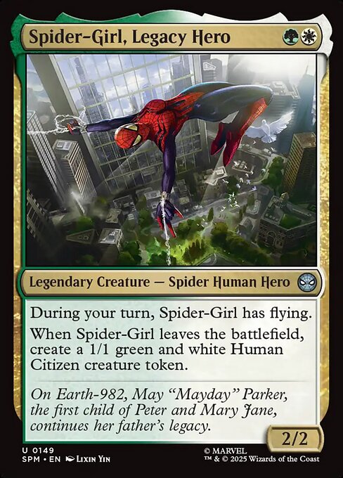SPM: Spider-Girl, Legacy Hero (Foil)