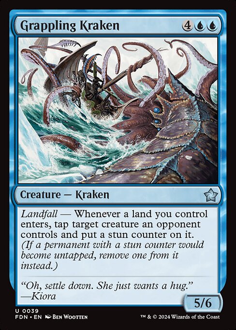FDN: Grappling Kraken (Foil)