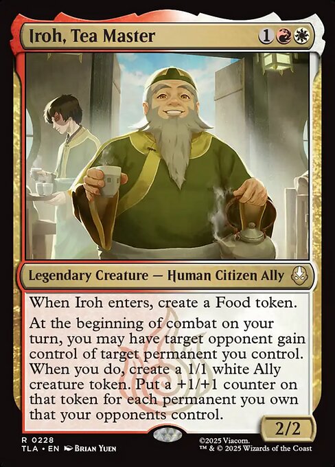 TLA: Iroh, Tea Master (Foil)
