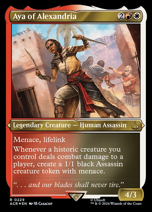 ACR: Aya of Alexandria (Foil Etched)