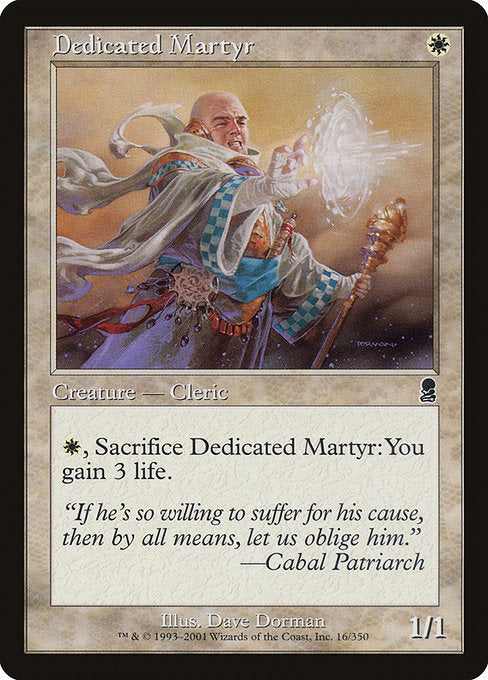 ODY: Dedicated Martyr (Foil)