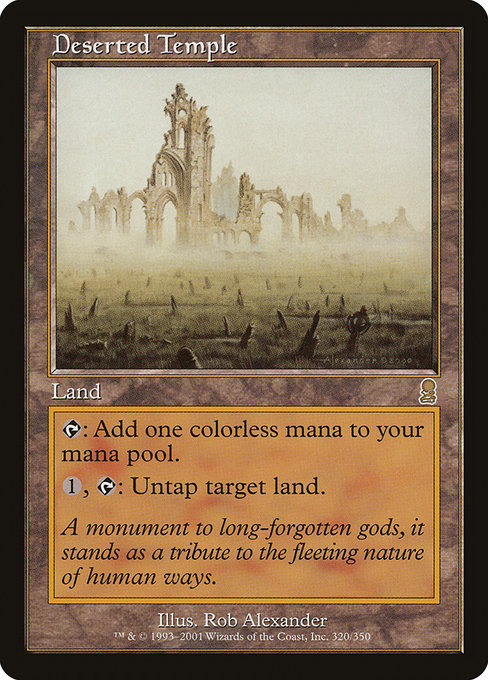 ODY: Deserted Temple (Foil)