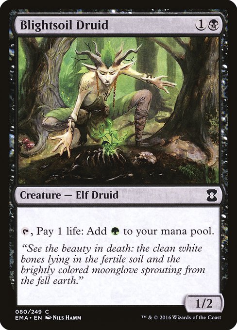 EMA: Blightsoil Druid (Foil)