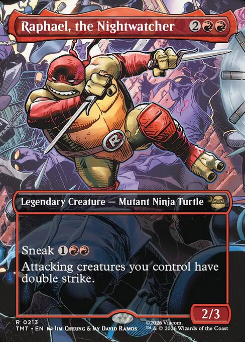 TMT: Raphael, the Nightwatcher (Borderless)