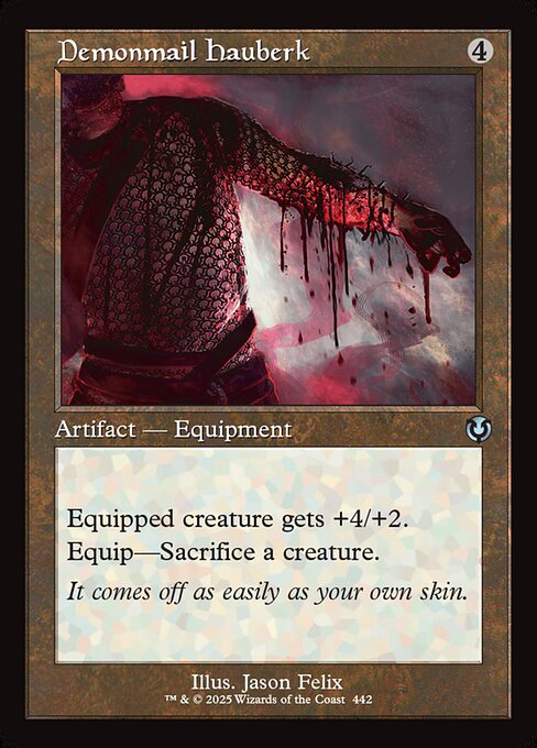 INR: Demonmail Hauberk (Retro Frame) (Foil)