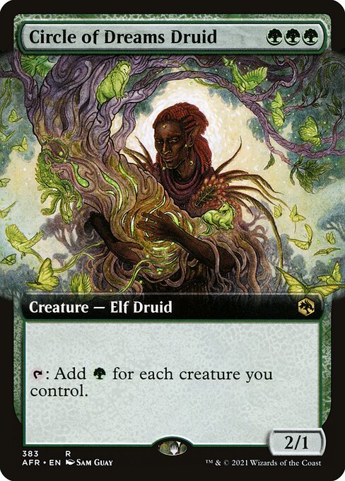 AFR: Circle of Dreams Druid (Extended Art)