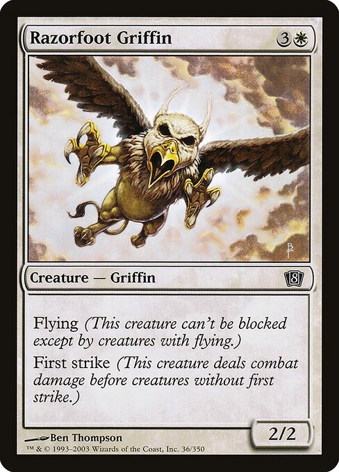 8ED: Razorfoot Griffin (Foil)
