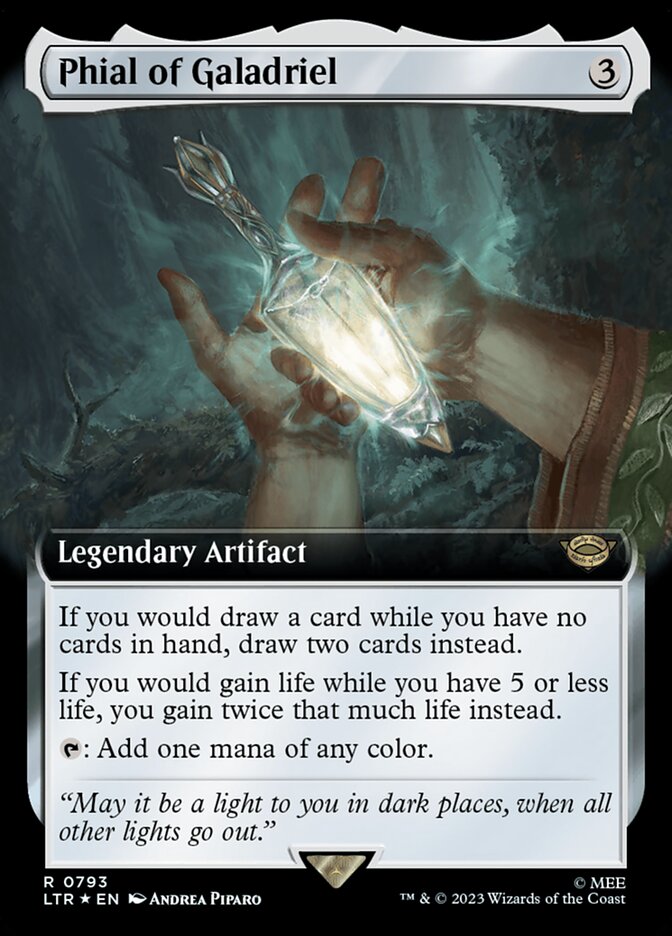 Phial of Galadriel (Extended Art) (Surge Foil) [Foil] :: LTR