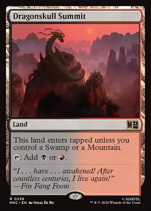 MSC: Dragonskull Summit