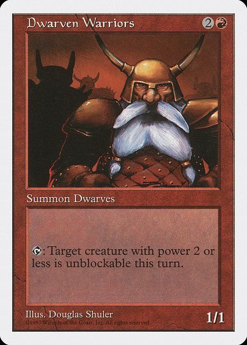 5ED: Dwarven Warriors